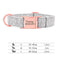 Grey Dog Collar S