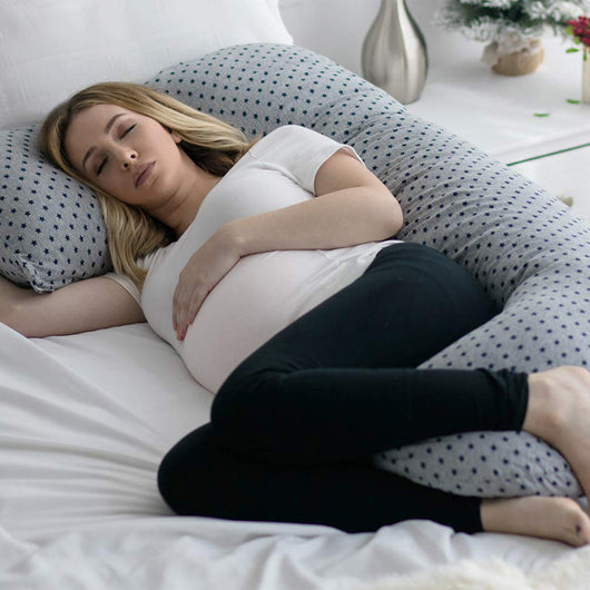 Almohada Multifuncional de Soporte Lumbar para Dormir de Lado y Lactancia - Image 9