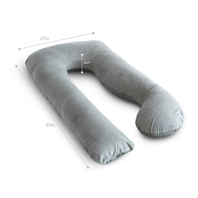 Almohada Multifuncional de Soporte Lumbar para Dormir de Lado y Lactancia - Image 12
