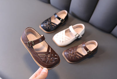 Zapatos Princesa Estilo Occidental para Niñas - Calzado Infantil Suave y Flexible - Image 9