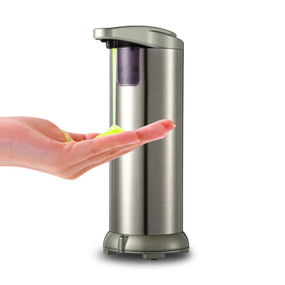 Dispensador Automático de Jabón Líquido 280ml Acero Inoxidable - Image 10
