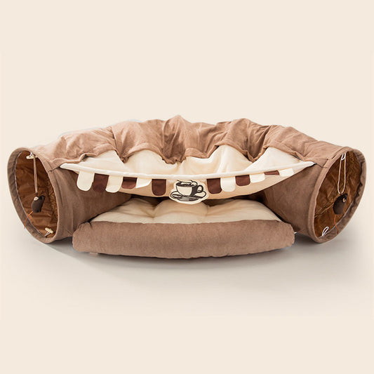 Túnel Plegable para Gatos - Resistente y Lavable - Image 2