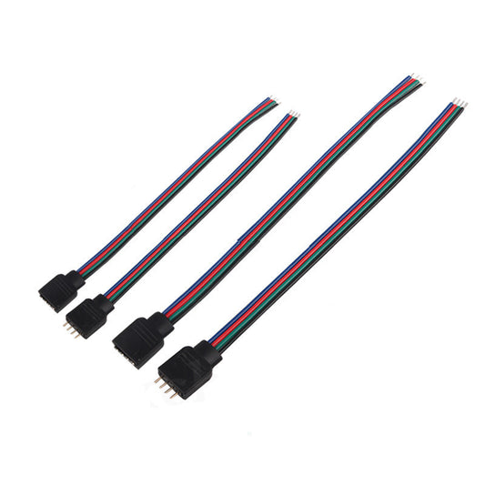 Cable Conector RGB para Controlador LED - Barra de Luz 15cm
