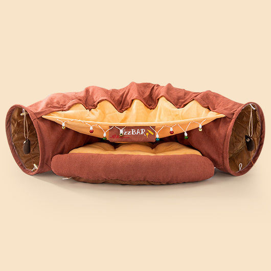 Túnel Plegable para Gatos - Resistente y Lavable - Image 4