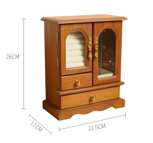 Joyero Decorativo de Madera Estilo Chino con Compartimentos - Image 6