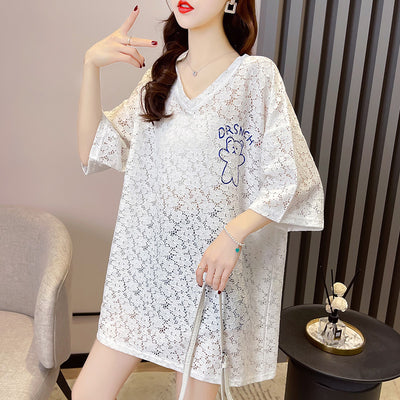 Playera Básica de Manga Corta para Mujer - Cómoda y Versátil - Image 6