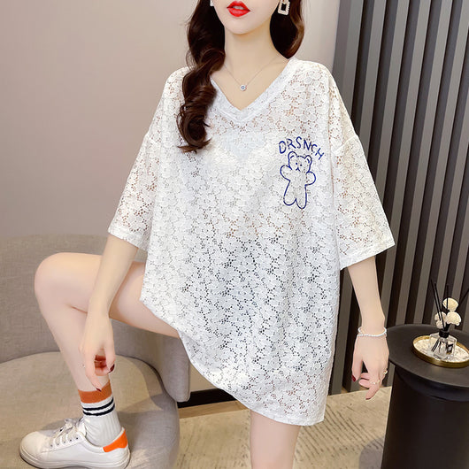 Playera Básica de Manga Corta para Mujer - Cómoda y Versátil - Image 5