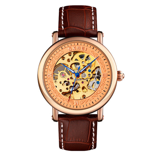 Reloj Automático Esqueleto con Movimiento Mecánico Resistente al Agua - Image 11