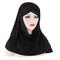 Pañuelo Brillo para Mujer - Turbante Hijab Jersey Liso