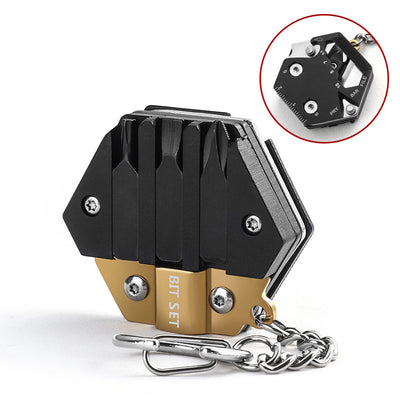 Navaja Plegable Multifuncional Camping - Llavero Portátil 5 en 1 - Image 2