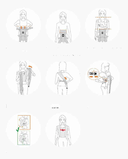 Cargador Ergonómico ERGO Edition Embrace - Dos Estilos para Recién Nacidos - Image 13