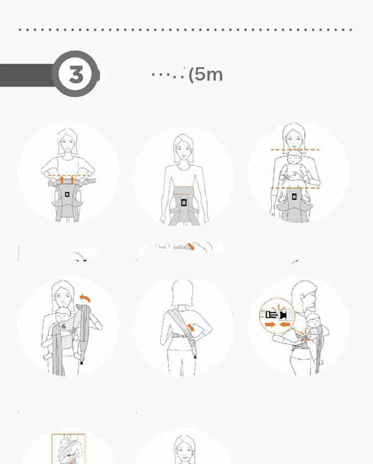 Cargador Ergonómico ERGO Edition Embrace - Dos Estilos para Recién Nacidos - Image 6