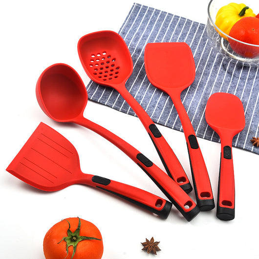 Juego de Espátula y Cuchara de Silicona Antiadherente para Cocina - Image 13