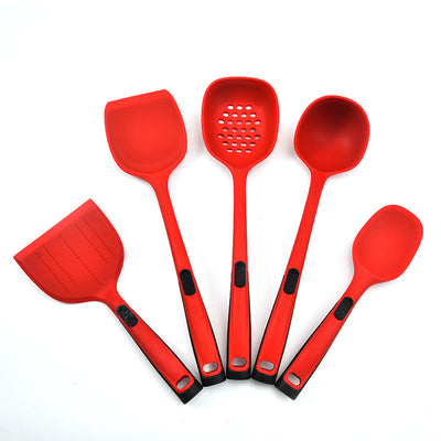 Juego de Espátula y Cuchara de Silicona Antiadherente para Cocina - Image 14