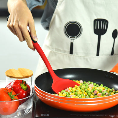 Juego de Espátula y Cuchara de Silicona Antiadherente para Cocina - Image 5