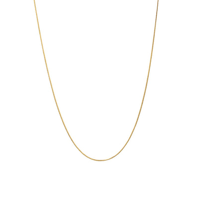 Collar Dorado Cadena Fina Apilable Corto Escote - Image 5