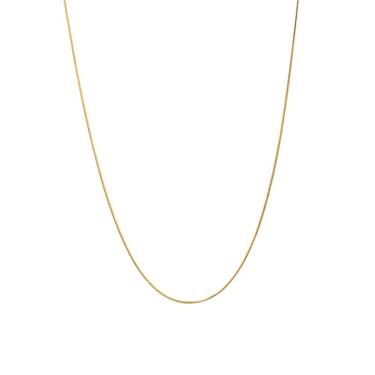 Collar Dorado Cadena Fina Apilable Corto Escote - Image 5