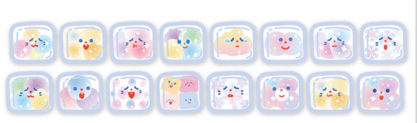 Ten pastel bowknot stickers in shades of purple, blue, pink, and orange, ideal for scrapbooking and journaling. - Image 4