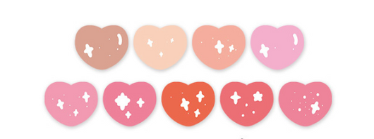 Ten pastel bowknot stickers in shades of purple, blue, pink, and orange, ideal for scrapbooking and journaling. - Image 8