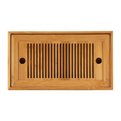 Juego de Té Kung Fu con Cajón de Drenaje en Madera Maciza - Image 10