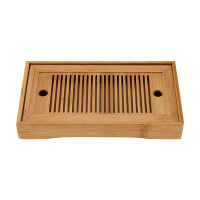 Juego de Té Kung Fu con Cajón de Drenaje en Madera Maciza - Image 4