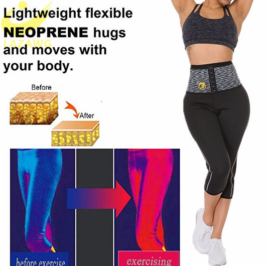 Pantalones de Compresión para Fitness y Yoga con Cintura Ajustable - Image 4