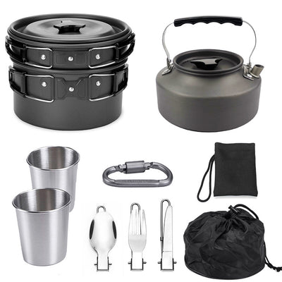 Kit de Cocina Portátil para Camping y Aventuras al Aire Libre - Image 5