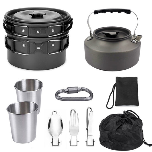 Kit de Cocina Portátil para Camping y Aventuras al Aire Libre - Image 5