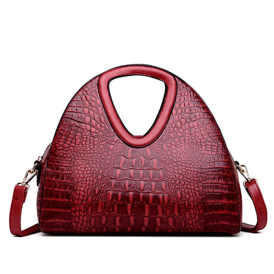 Bolso Crossbody de Cuero Suave con Diseño Grabado para Mujer - Image 10