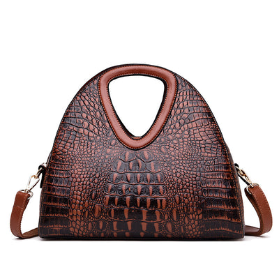 Bolso Crossbody de Cuero Suave con Diseño Grabado para Mujer - Image 12