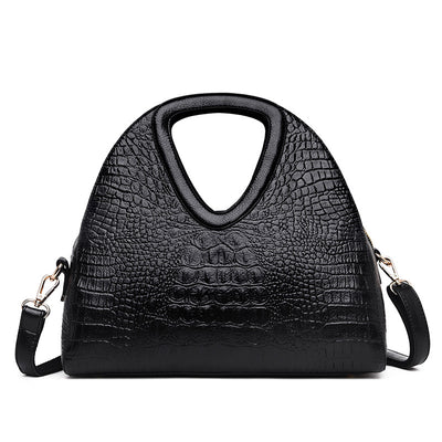 Bolso Crossbody de Cuero Suave con Diseño Grabado para Mujer - Image 4
