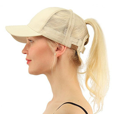 Gorra de Béisbol con Abertura para Cola y Lentejuelas - Image 27