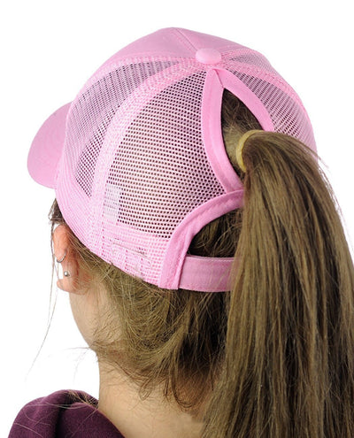 Gorra de Béisbol con Abertura para Cola y Lentejuelas - Image 26