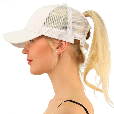 Gorra de Béisbol con Abertura para Cola y Lentejuelas - Image 4