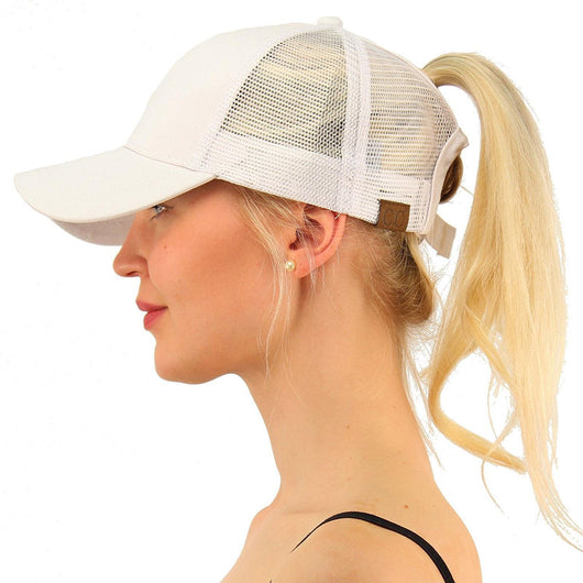Gorra de Béisbol con Abertura para Cola y Lentejuelas - Image 4