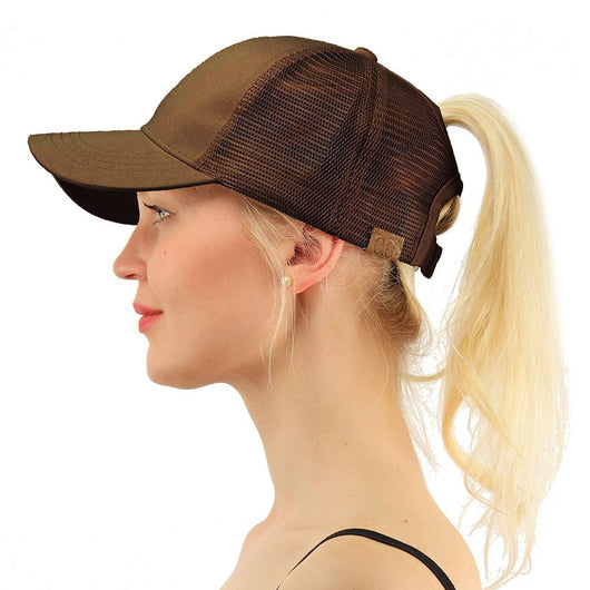 Gorra de Béisbol con Abertura para Cola y Lentejuelas - Image 9