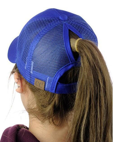 Gorra de Béisbol con Abertura para Cola y Lentejuelas - Image 3