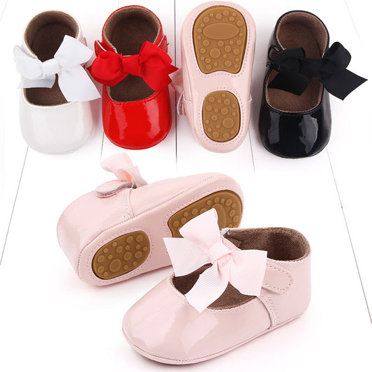 Zapatos Princesa para Bebé Niña - Cuero Brillante PU Premium