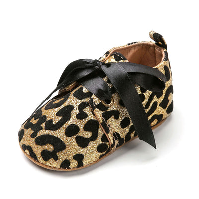 Zapatos de Bebé con Brillo y Cordones - Suela Suave para Recién Nacidos (0-1 Año) - Image 6