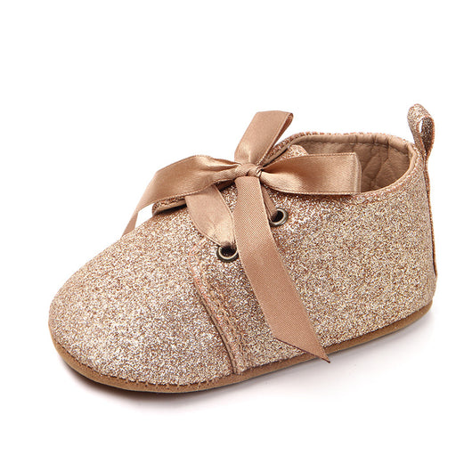 Zapatos de Bebé con Brillo y Cordones - Suela Suave para Recién Nacidos (0-1 Año) - Image 11