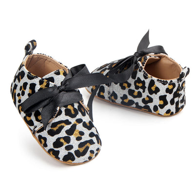 Zapatos de Bebé con Brillo y Cordones - Suela Suave para Recién Nacidos (0-1 Año) - Image 14