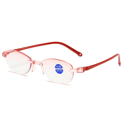 Lentes de Lectura sin Marco con Filtro Azul y Bordes Facetados - Image 8