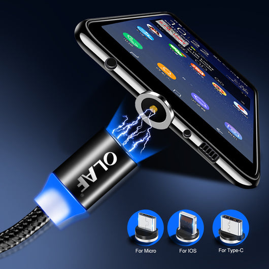 Cable de Carga Tres en Uno Compatible con Apple - Cargador Múltiple - Image 7