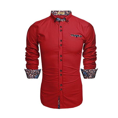 Camisa Étnica Africana Estampada en Algodón Batik para Hombre - Image 6