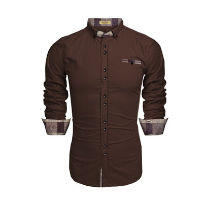 Camisa Étnica Africana Estampada en Algodón Batik para Hombre