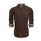 Camisa Étnica Africana Estampada en Algodón Batik para Hombre