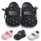 Zapatos para Bebé con Lunares y Cierre Velcro - Calzado Infantil Cómodo y Seguro