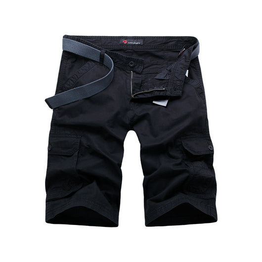 Pantalones de Trabajo Casual Holgados de Algodón con Múltiples Bolsillos para Hombre - Image 16