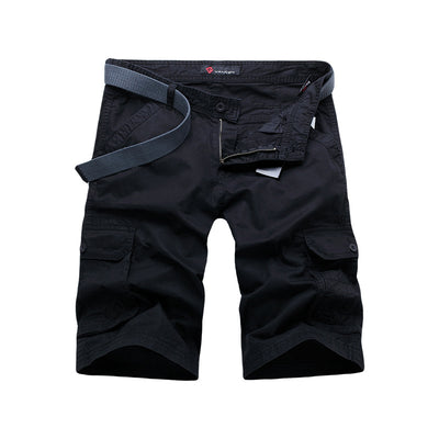 Pantalones de Trabajo Casual Holgados de Algodón con Múltiples Bolsillos para Hombre - Image 2