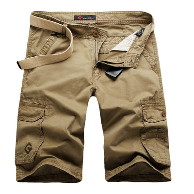 Pantalones de Trabajo Casual Holgados de Algodón con Múltiples Bolsillos para Hombre - Image 4